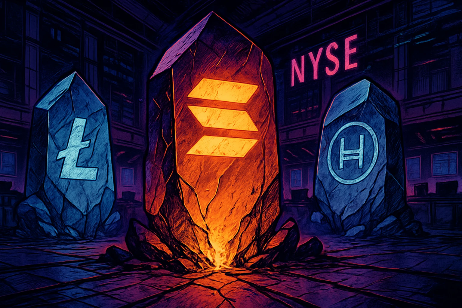 Solana, LTC, and HBAR spot ETFs will be listed on the US exchange tonight! Support for staking ignites a new chapter for altcoin funds