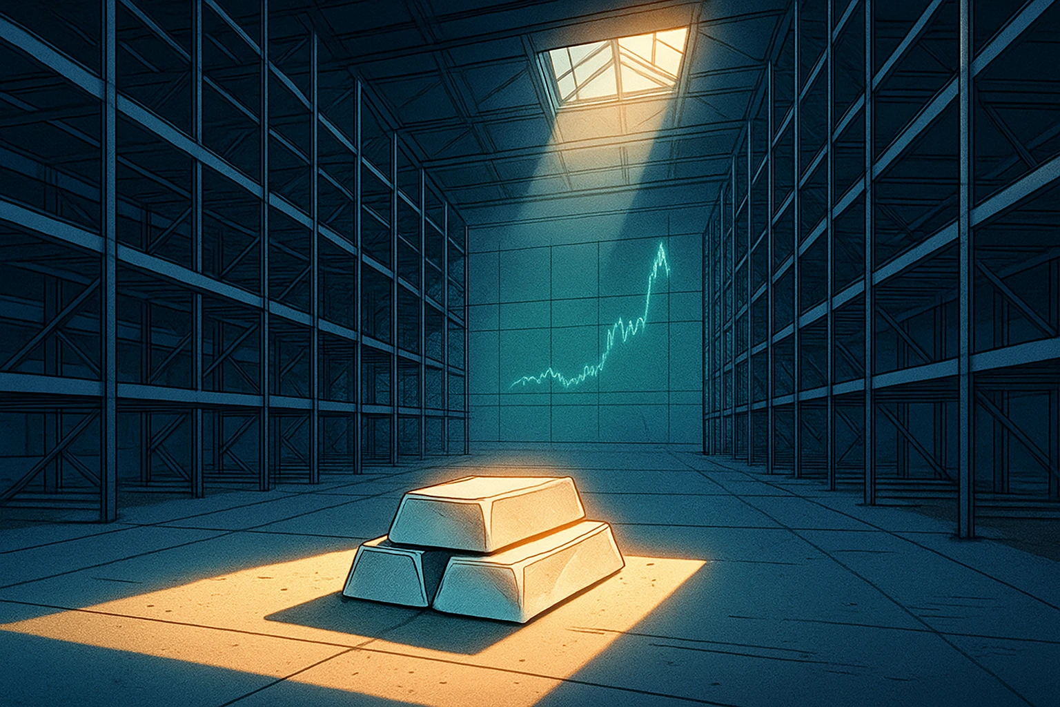 A prata atinge um novo máximo de US$ 59, com três grandes forças motrizes apoiando seu desempenho superior ao do ouro