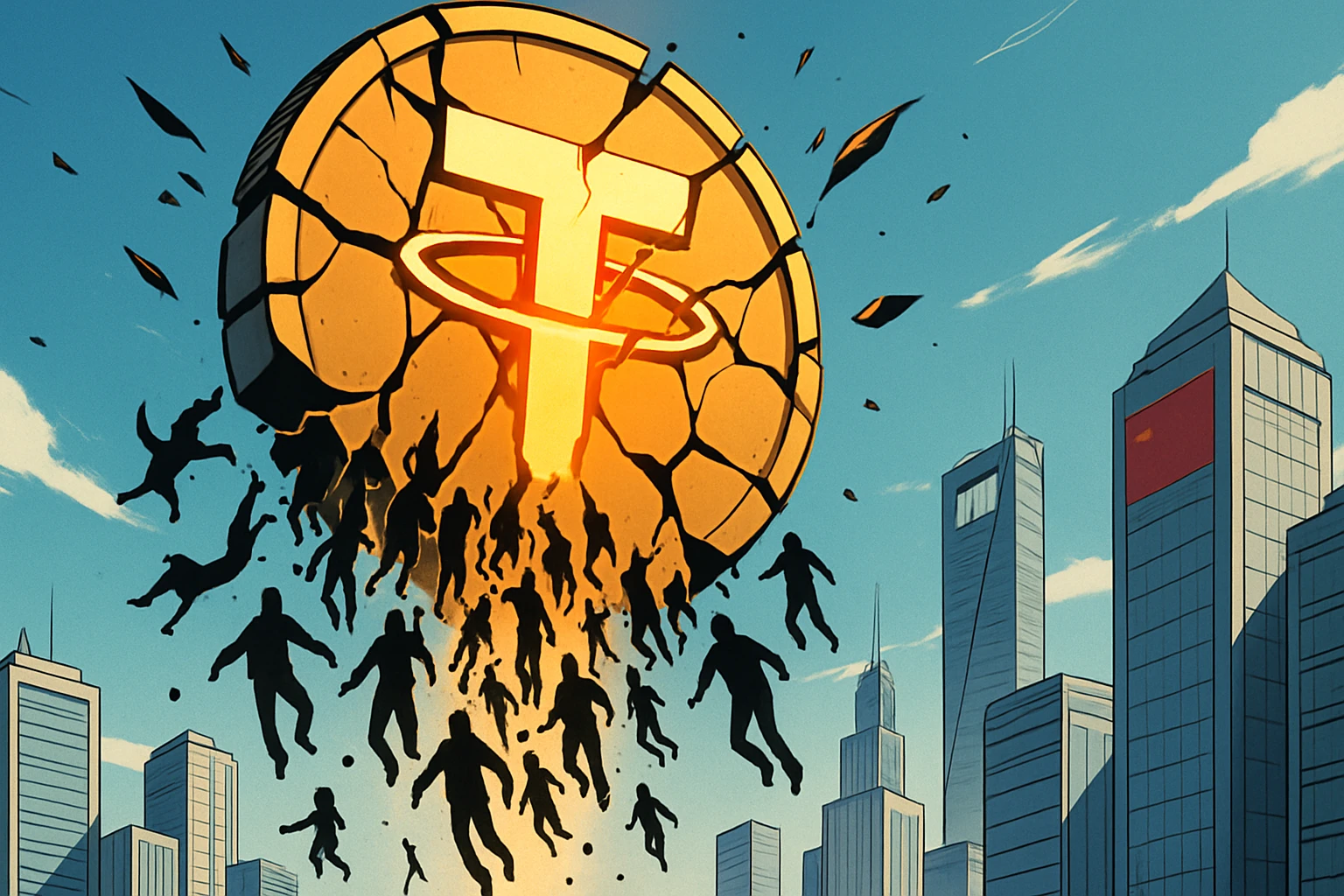 中国币圈恐慌出售USDT「兑人民币负溢价1.5%」，熊市、监管逃难潮？