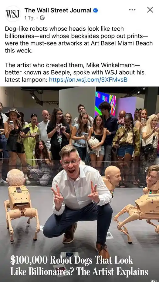 Beeple, das vor vier Jahren 69 Millionen US-Dollar mit NFTs verdiente, verdient immer noch Geld